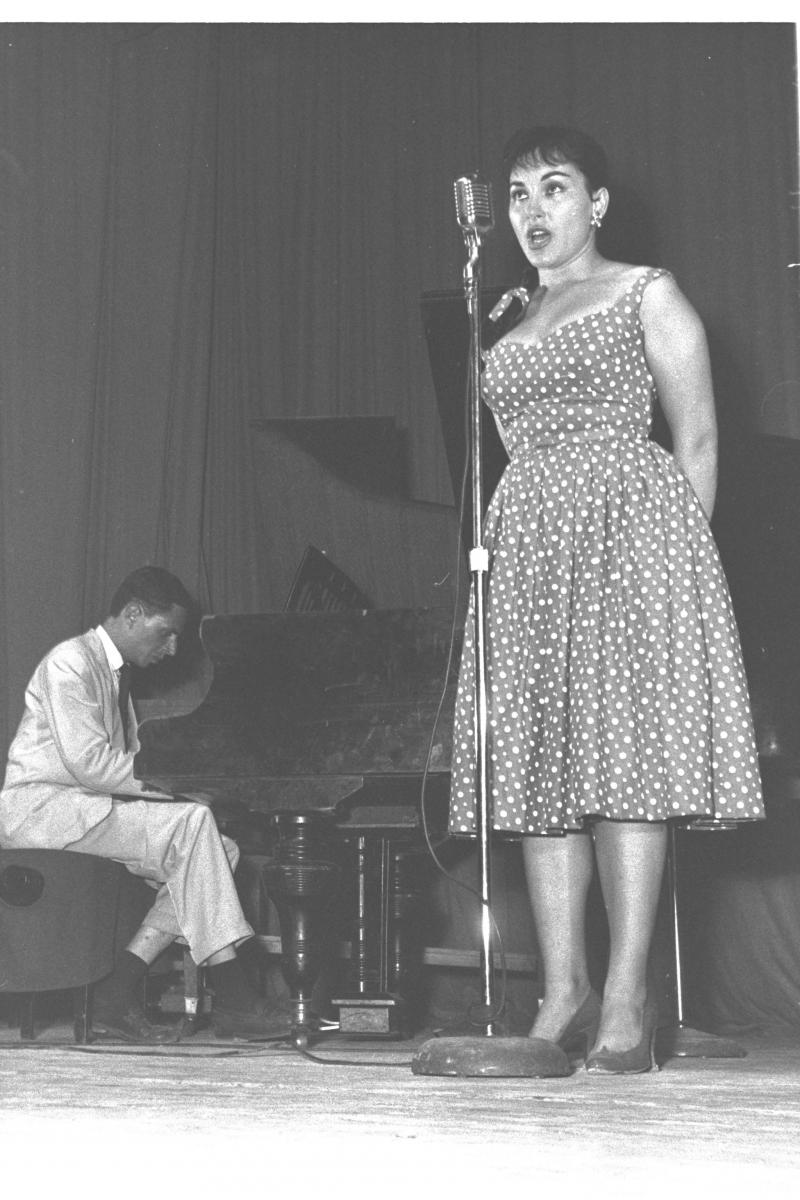 ריקה ויוחנן זראי. (צילום: משה פרידמן. אוסף התמונות הלאומי, מתוך אתר פיקיוויקי)